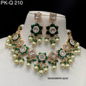 Kundan Jewelry Set-ISKJW2005PK-Q210