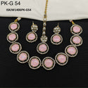Kundan Jewelry Set-ISKJW1406PK-G54