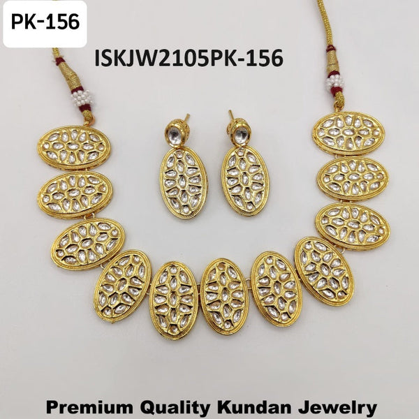 Kundan Jewelry Set-ISKJW2105PK-156