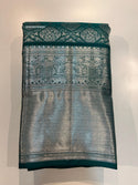 Kanchipuram Handloom Silk Saree With Blouse-ISKWSR01068502