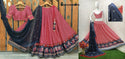 Digital Printed Butter Silk Lehenga With Blouse And Dupatta-ISKWNAV02064471